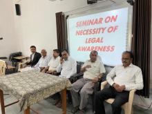 SEMINAR ON NECESSITY OF LEGAL AWARENESS