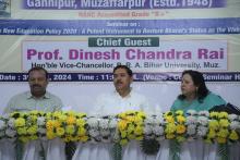  Prof. Dinesh Chandra Rai Honorable Vice-Chancellor, Babasaheb Bhimrao Ambedkar Bihar University, Muzaffarpur, Bihar, India, Honorable S.K Mishra ( President of College), Honorable Ujjawala Mishra (Secretary of College)